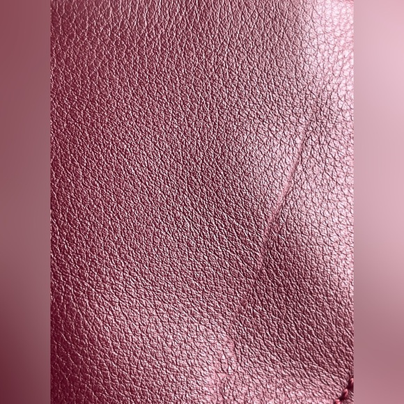 OXBLOOD / BURGUNDY GENUINE LEATHER - VINTAGE CROSSBODY PURSE - Picture 10 of 10